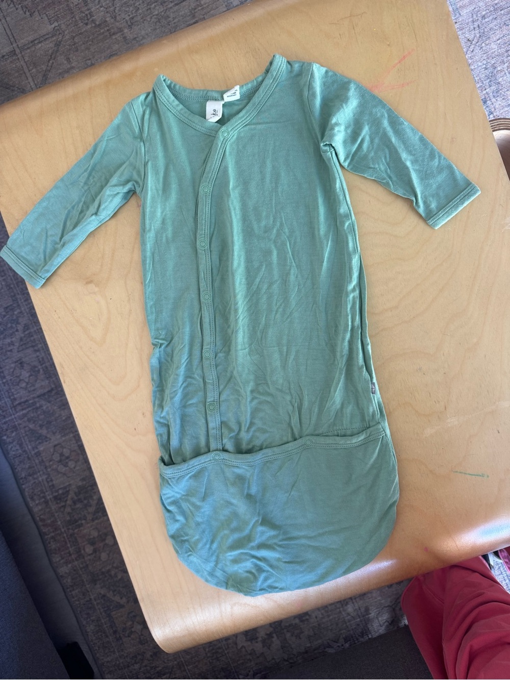 Kyte Baby Bundler Gown in green